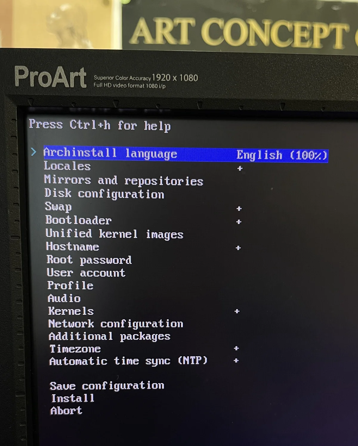 Step 03 of archlinux tutorial