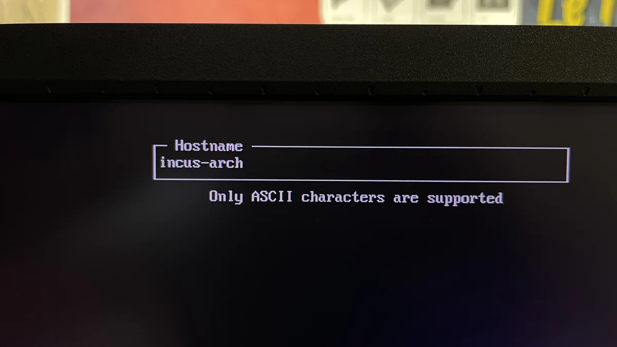 Step 12 of archlinux tutorial