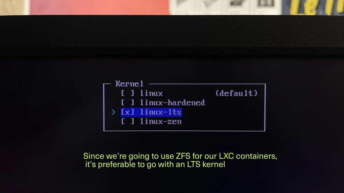Step 19 of archlinux tutorial