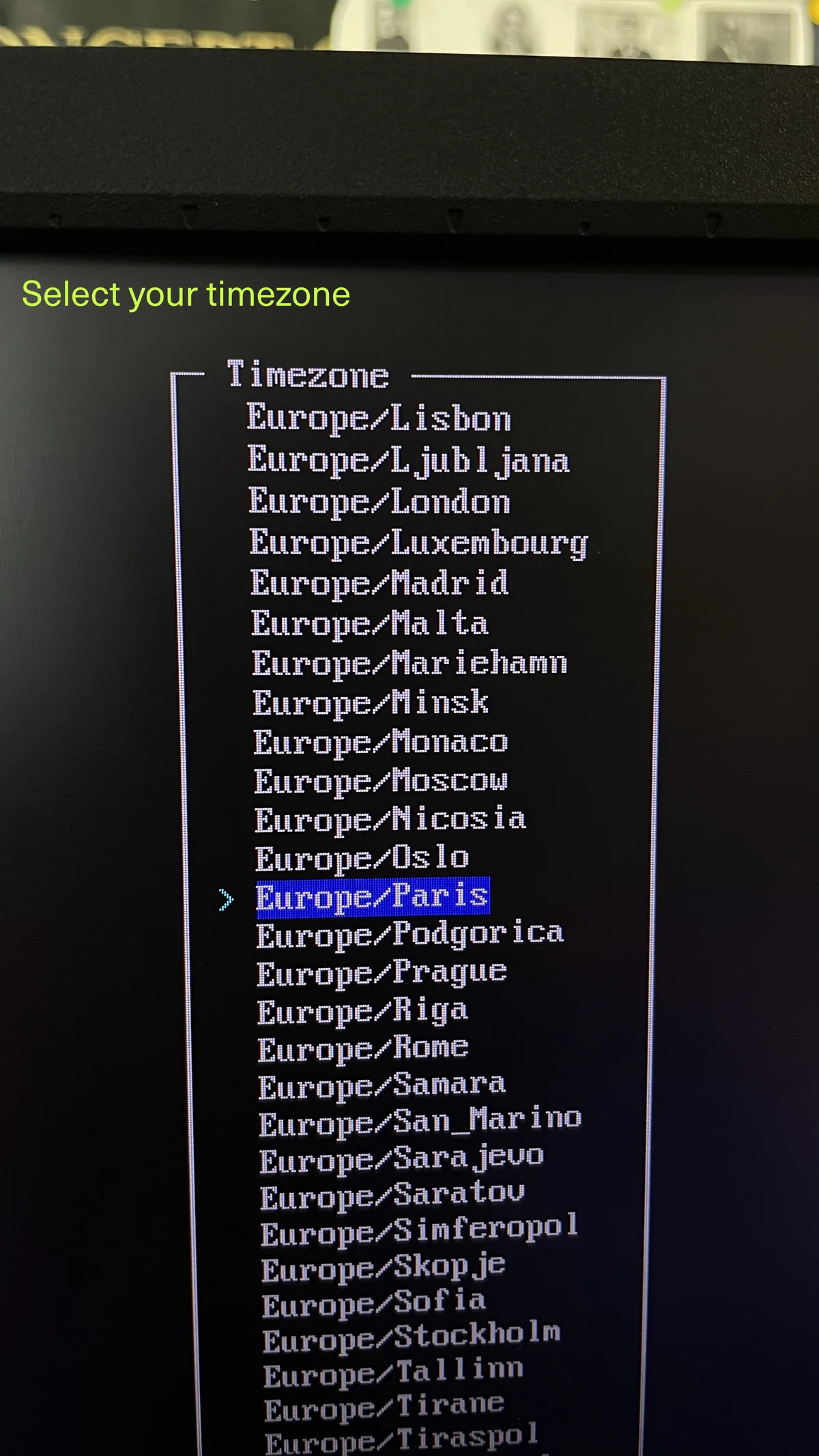 Step 22 of archlinux tutorial