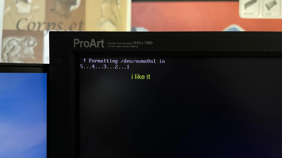 Step 25 of archlinux tutorial