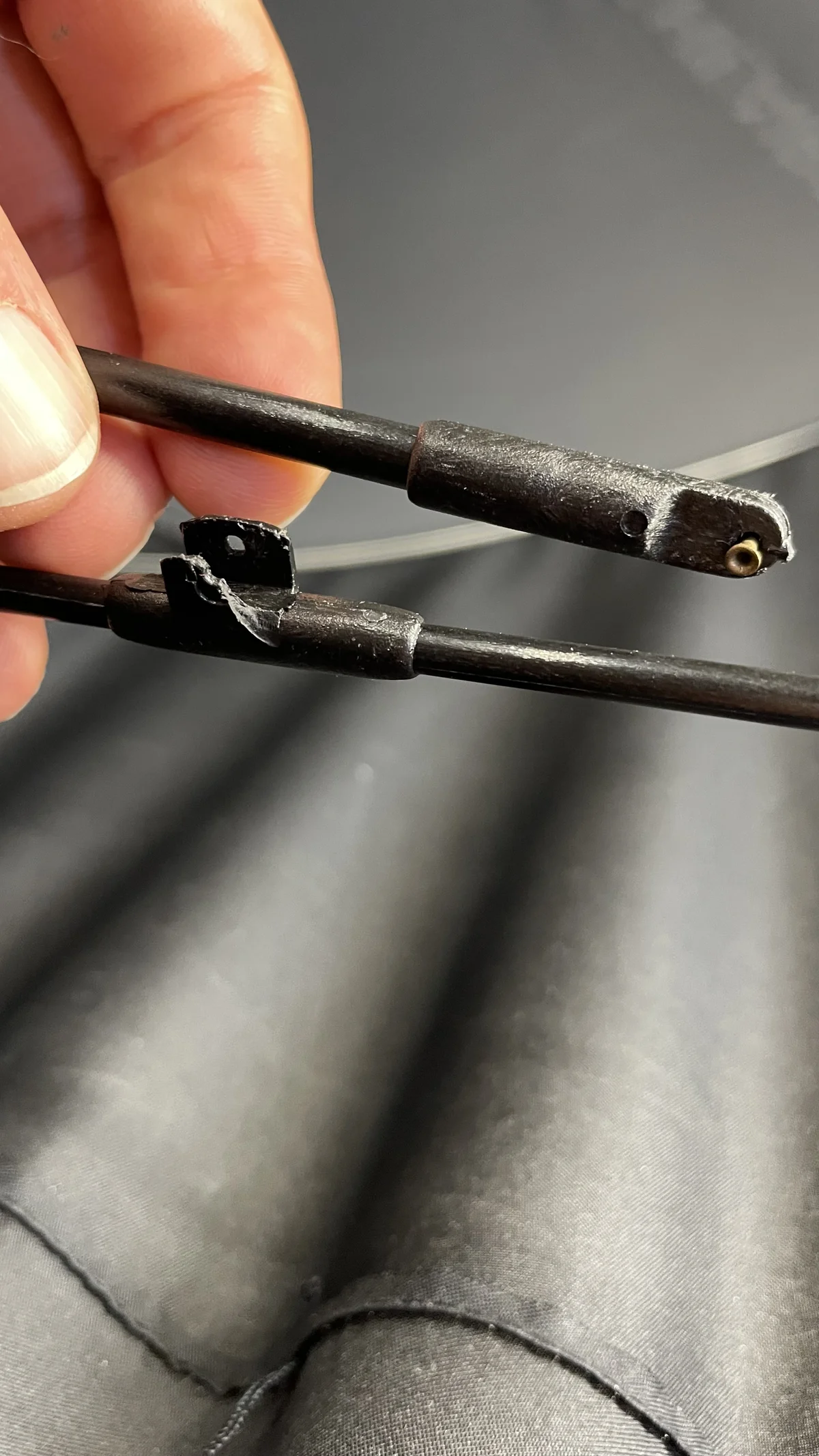 Broken umbrella repair